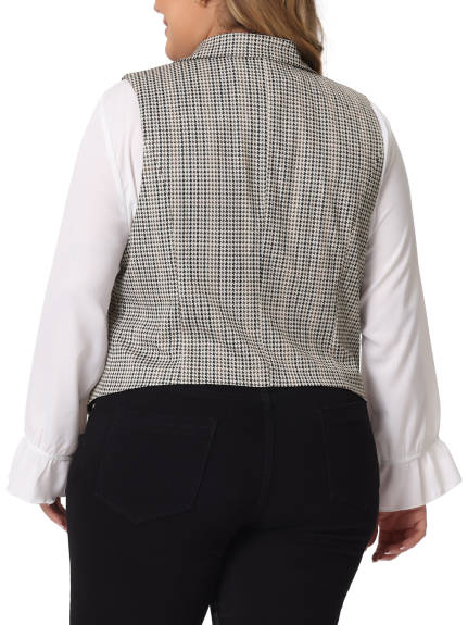 Agnes Orinda - Button Steampunk Vintage Waistcoat Vest