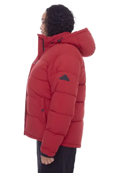 Alpine North - FORILLON PLUS | Manteau court matelassé en duvet vegan recyclé pour femme taille large