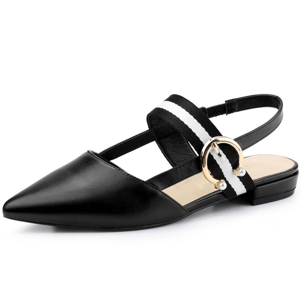 slingback mules closed toe