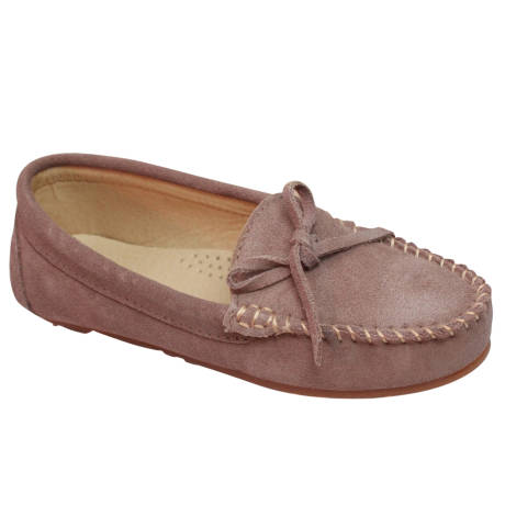Eastern Counties Leather - Womens/Ladies Suede Moccasins