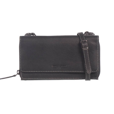 Club Rochelier Ladies' Large Leather Wallet on String