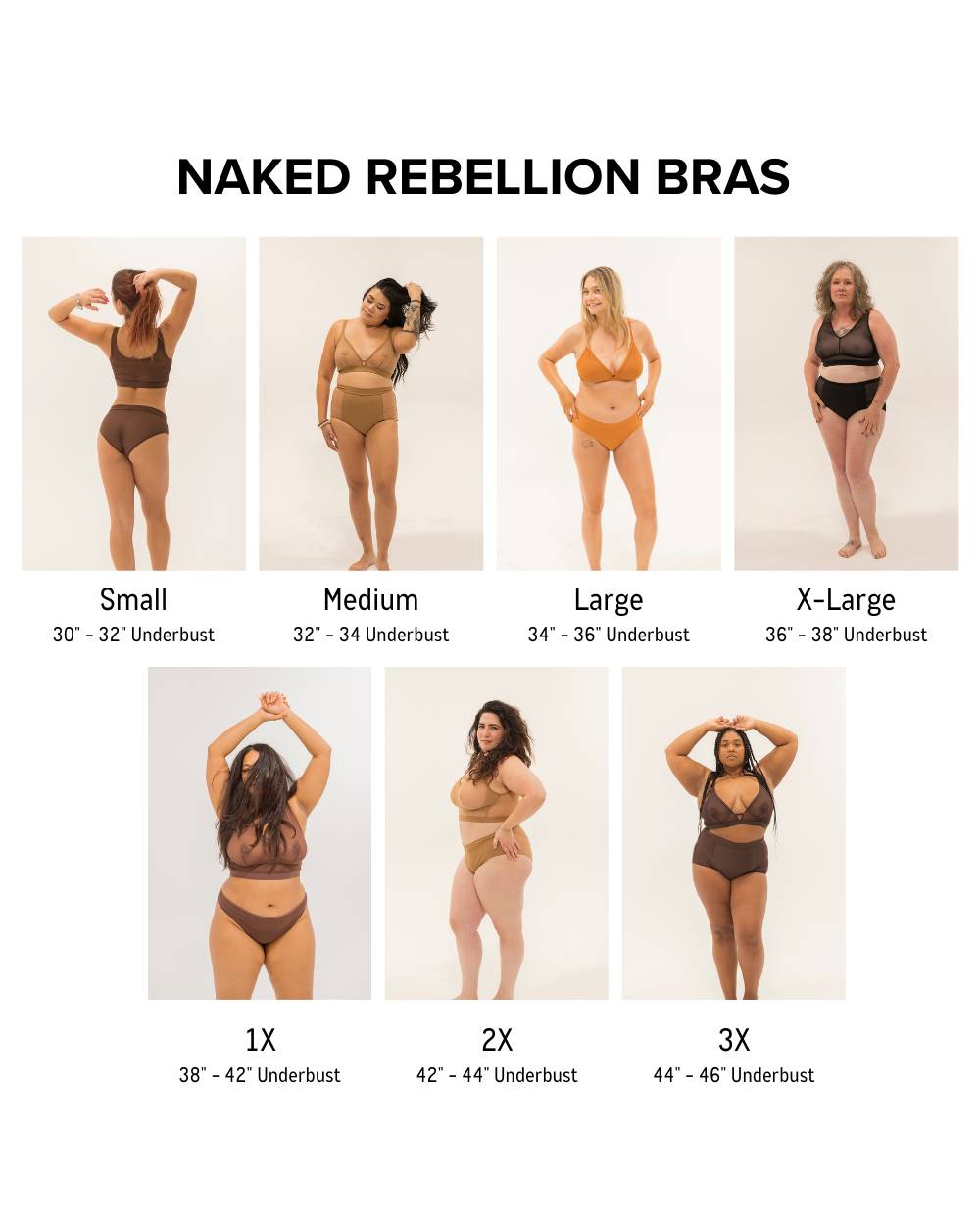 Nude Shade Mesh Tank Bra - Naked Rebellion - Penningtons