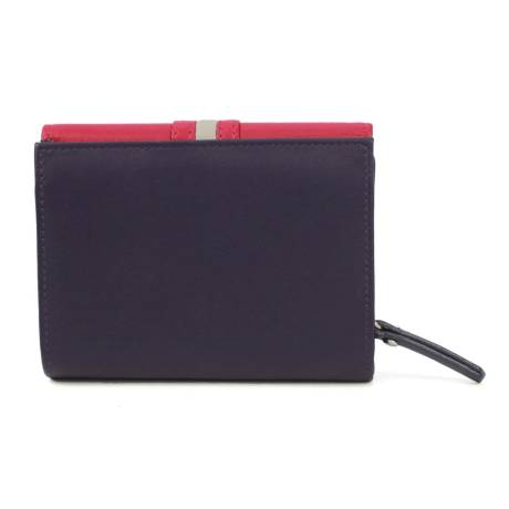 Eastern Counties Leather - Casey Contrast Panel Leather Coin Purse