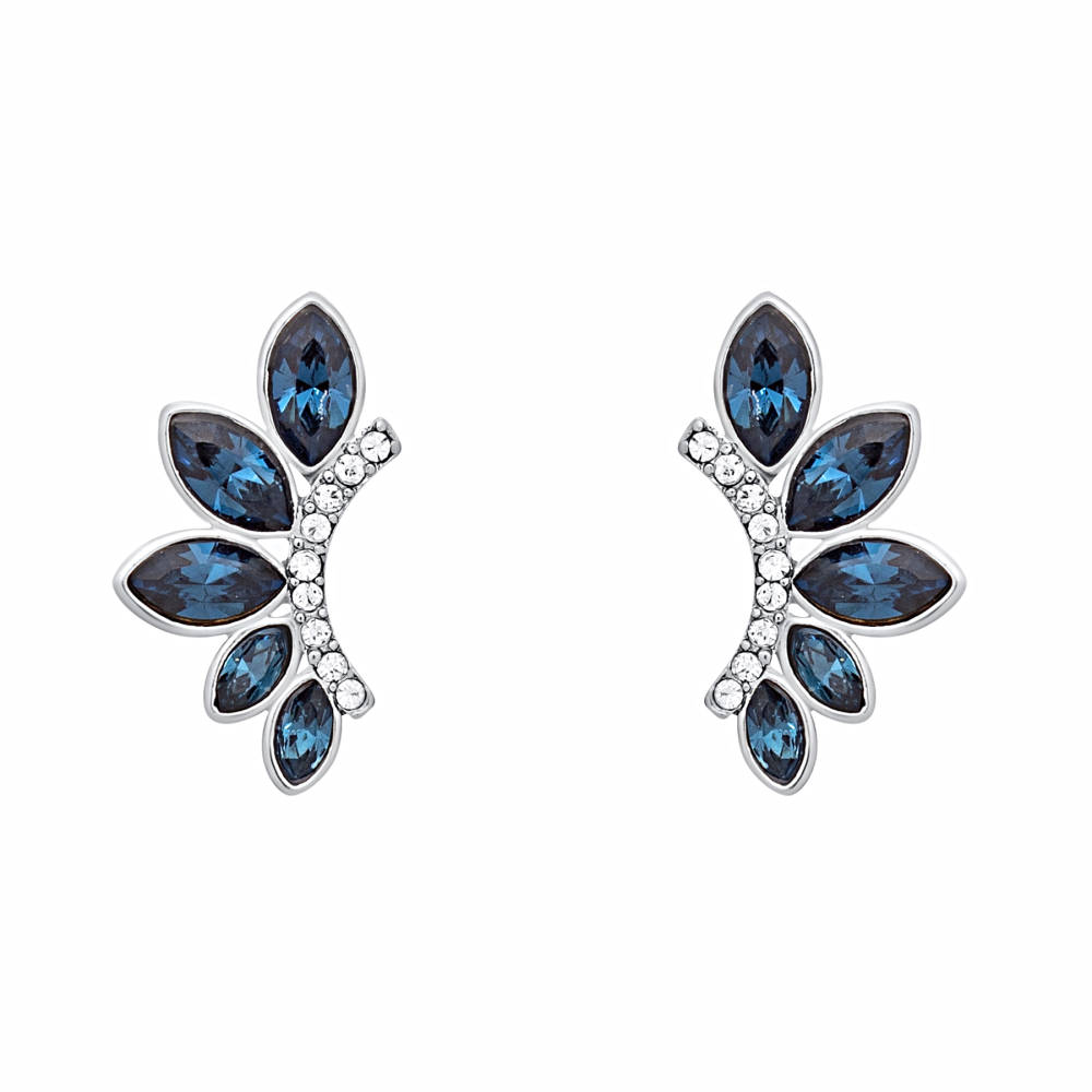 Montana Crystal Marquis Earrings made with Quality Austrian Crystals - MICALLA