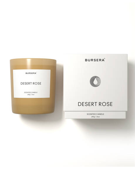Bursera - Scented Candle - Desert Rose