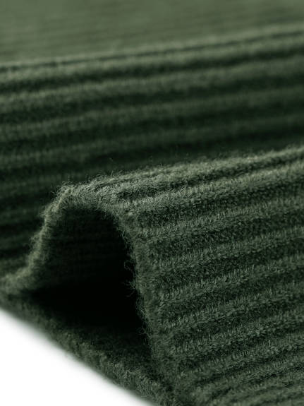 Agnes Orinda - Fall Crewneck Knit Pullover Long Sweater