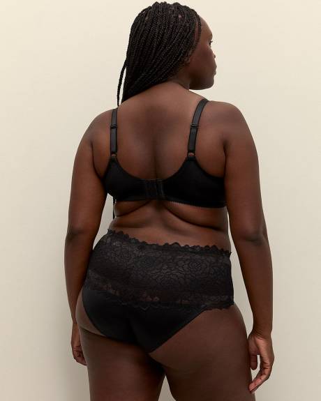 Full Brief With Lace Waist - Déesse Collection