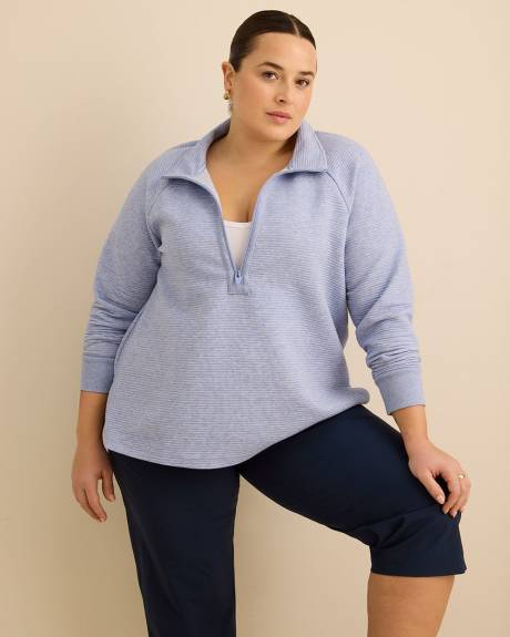 4-Way Knit Capri Pants - Active Zone