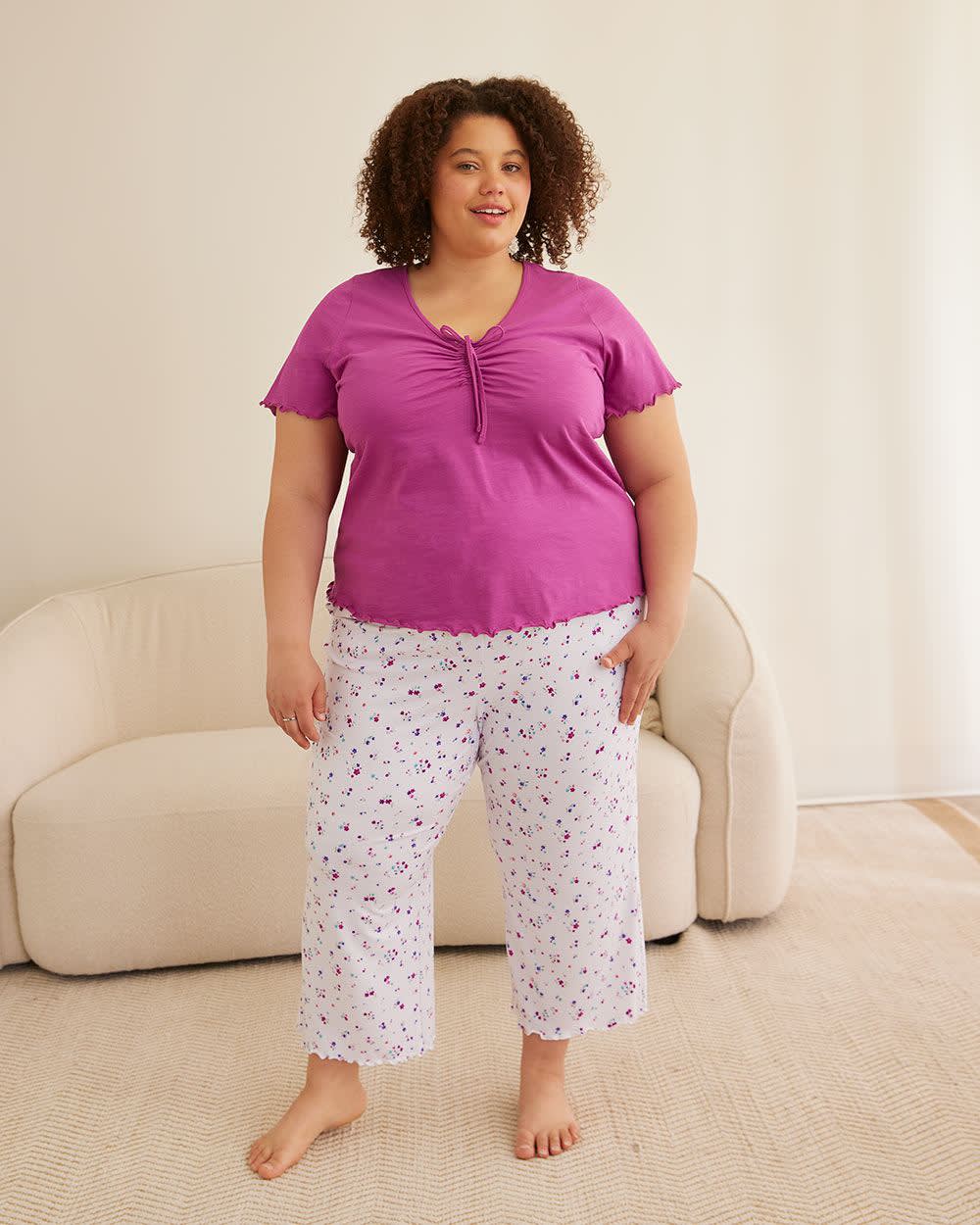 Plus size capri pajama pants 2025
