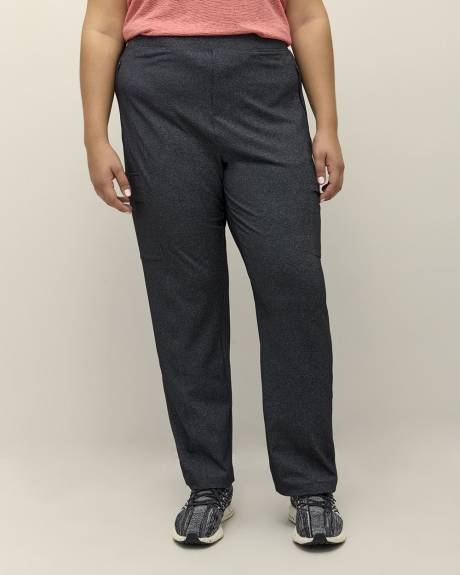Pantalon cargo urbain chiné à jambe droite - Active Zone