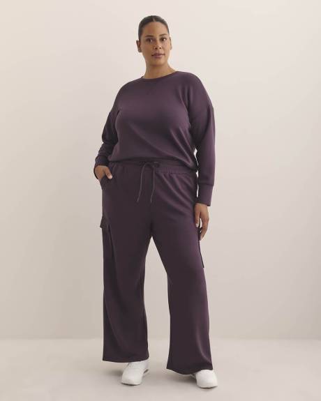 Light Knit Crewneck Sweatshirt - Active Zone