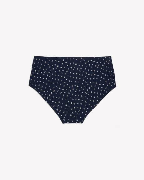Cotton Brief with Cherry Print - ti Voglio