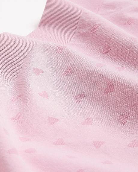 Culotte classique sans coutures &agrave; imprim&eacute; de coeurs - ti Voglio