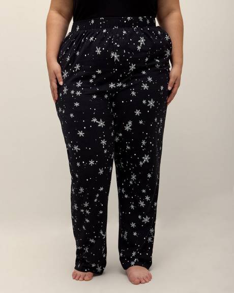 Snowflake Knit Pyjama Pant - ti Voglio