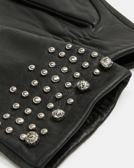 Studded Leather Gloves - In Every Story