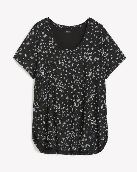Tunique imprimée, coupe moderne, tissu responsable - Essentiels PENN.