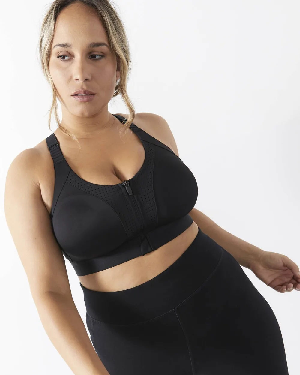 Soutien gorge sport sans armature a maintien moyen doublure en mesh Active Zone Penningtons