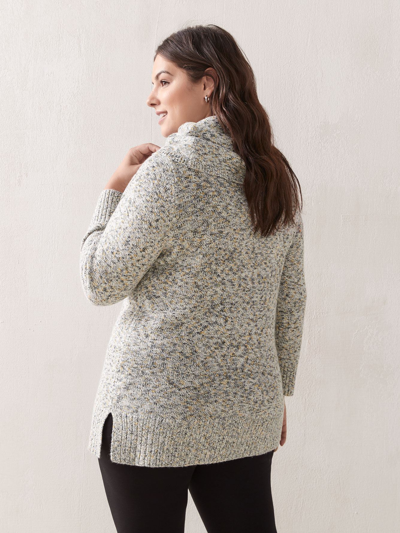 CowlNeck Tunic Sweater In Every Story Penningtons