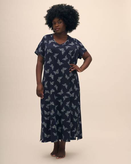 Robe de nuit longue avec imprimé - ti Voglio
