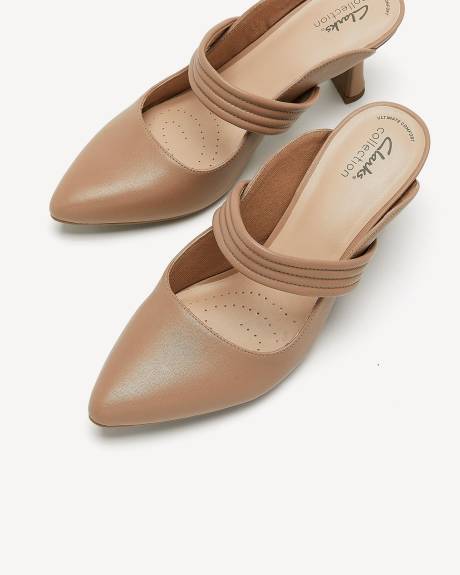Wide Width, Kataleyna Dusk Open Back Heel Shoe - Clarks