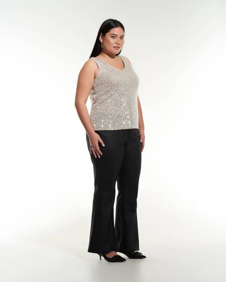 Camisole en tricot à paillettes - Addition Elle