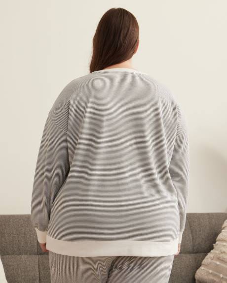 Snoopy Knit Pyjama Sweatshirt - ti Voglio