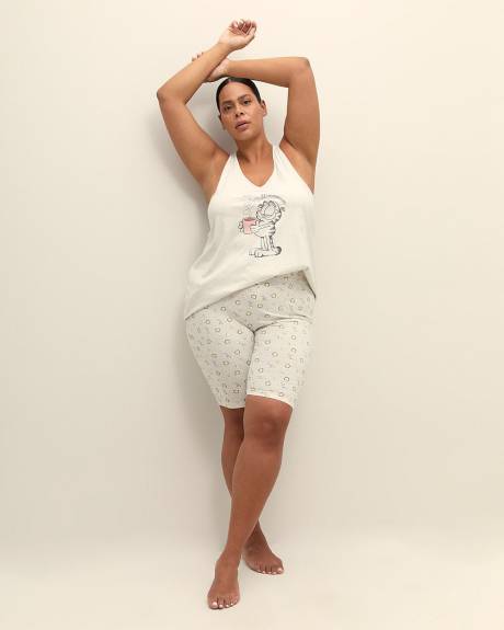 Long Garfield Pyjama Short - ti Voglio