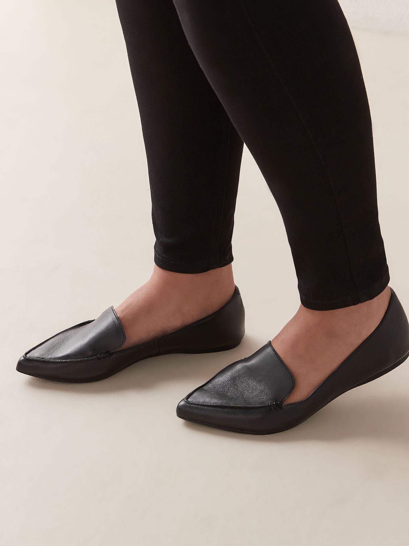 steve madden pointed toe loafers