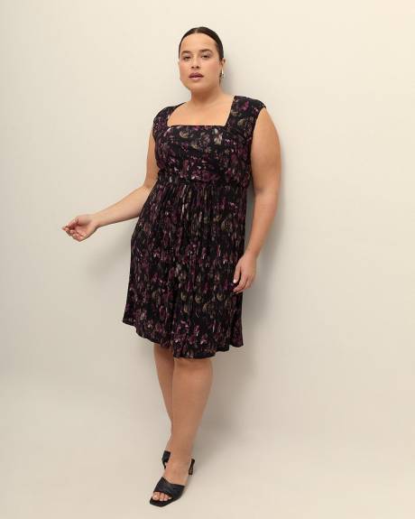 Knit Dress with Open Back Detail - Addition Elle