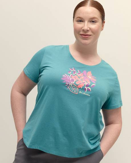 Ruby Springs Graphic Scoop-Neck Short-Sleeve T-Shirt - Columbia