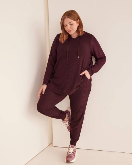 Ribbed Knit Jogger Pant - Active Zone