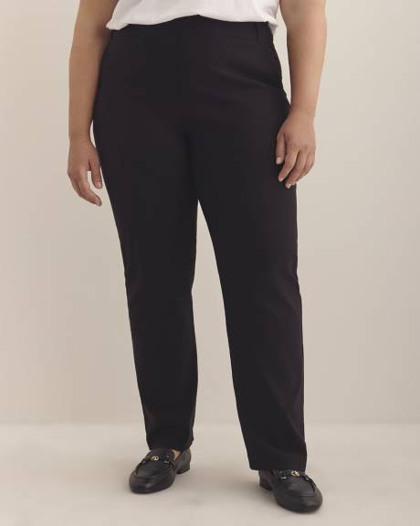 Pantalon à jambe droite coupe ingénieuse, tissu responsable - Essentiels PENN.