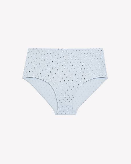 Pixel-Print Cotton Full Brief - ti Voglio