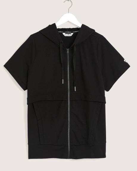 French Terry Hooded Jacket - Active Zone
