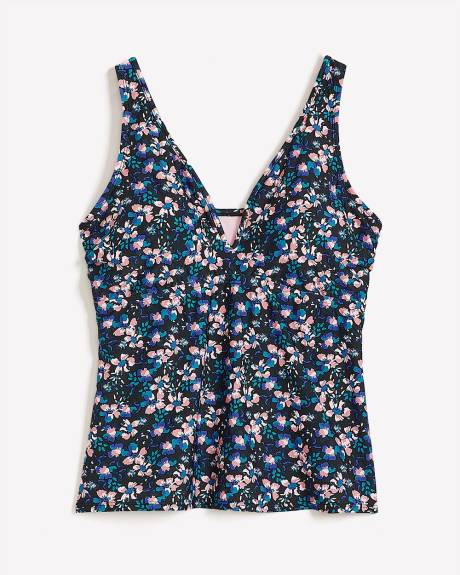 Tanzania Tankini Top - Raisins Curve