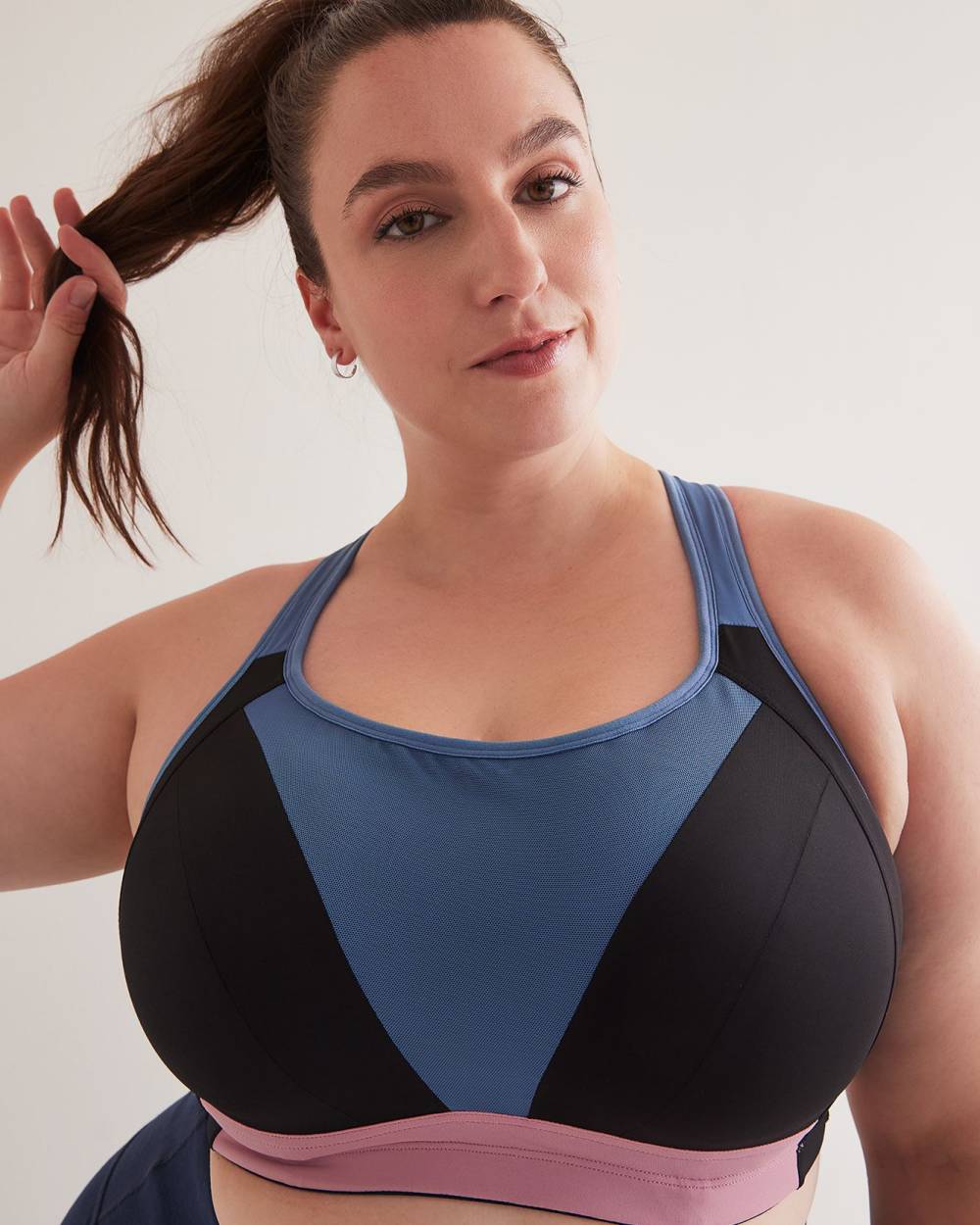 Colourblock Underwire Sports Bra, G-H Cups - Active Zone