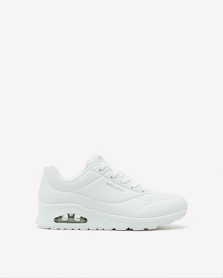 Wide-Width, Uno Stand On Air Durabuck Lace-Up Sneaker - Skechers