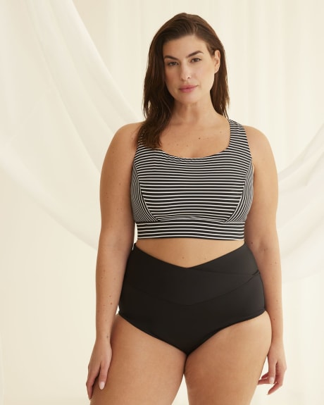 Womens Separate Two Piece Womens Spandex Swim Shorts Set Solid Color  Swimsuit Pants For Sports, Running, Beach, And Pool Plus Size Available  From Luote, $6.33