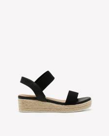 Extra Wide Width, Double Strap Flatform Wedge Sandal