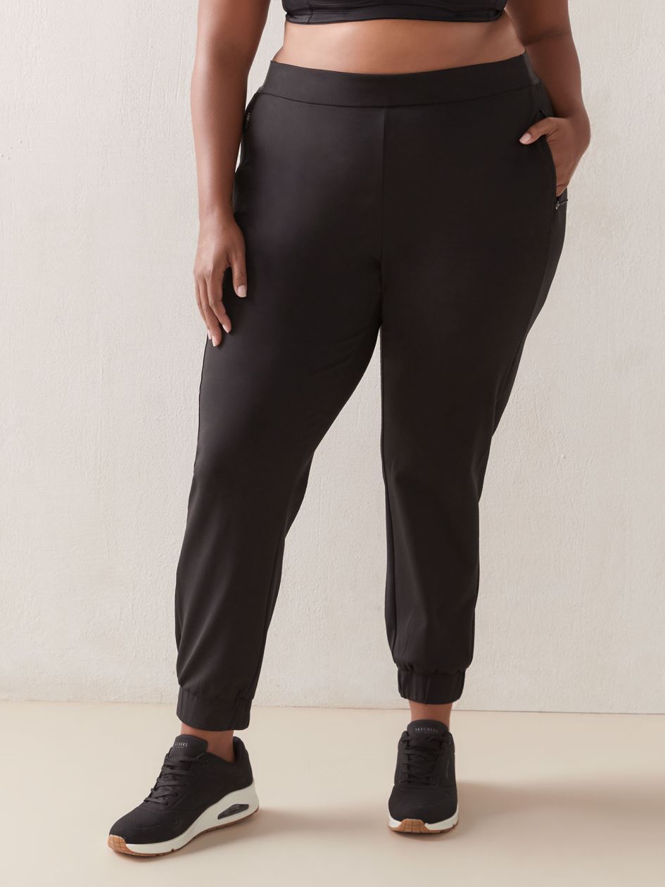 Stretchable Jogger Ankle Pant with Zipper Pockets ActiveZone
