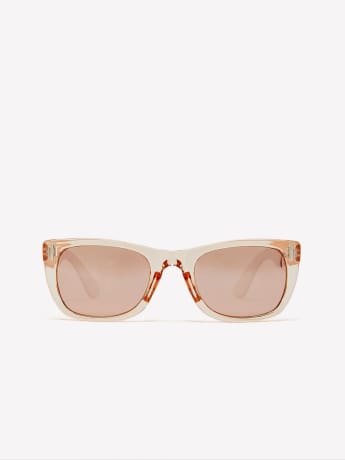 Peach Wayfarer Sunglasses