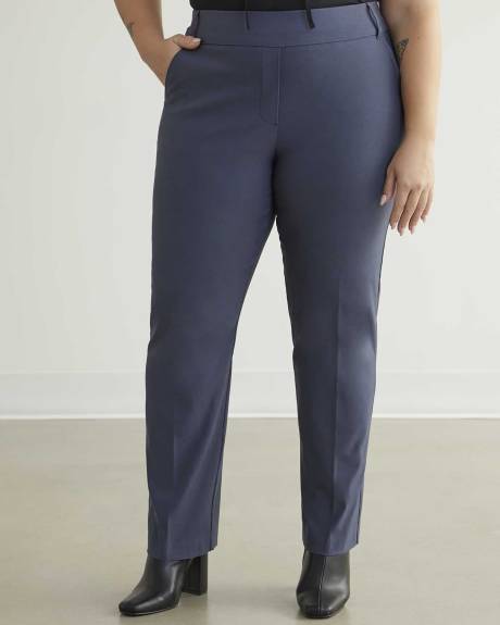 Pantalon à jambe droite, coupe ingénieuse longue, tissu responsable - Essentiels PENN.