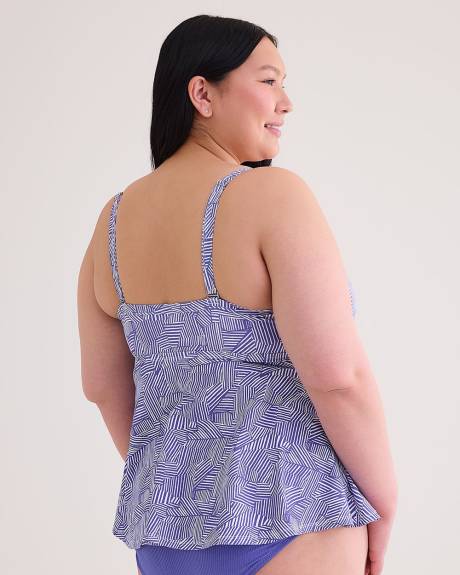 Printed Swing Tankini Top