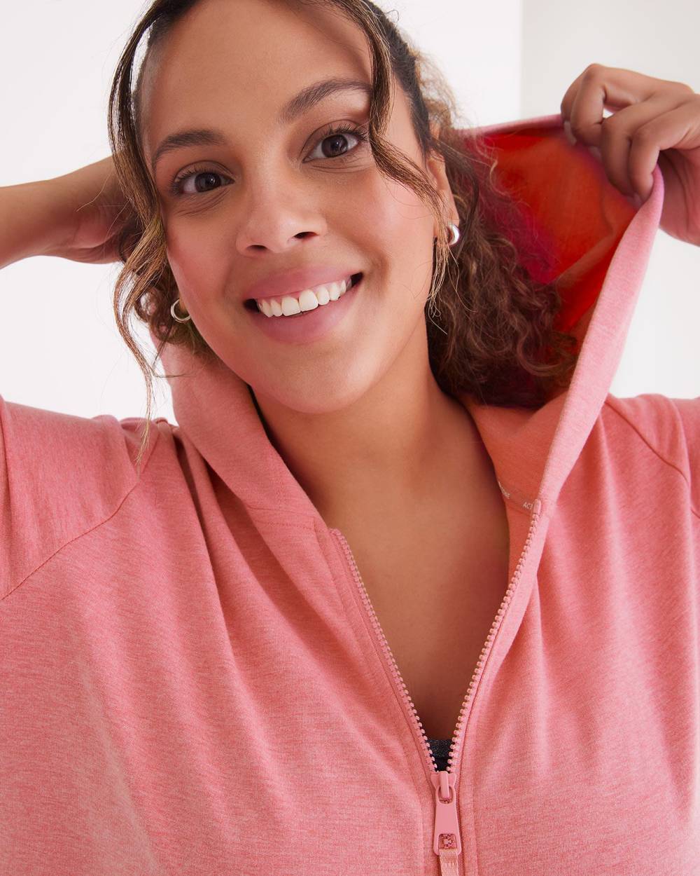 Hooded Zipped Jacket Active Zone Penningtons