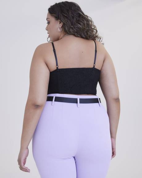 Lace Crop Camisole - Addition Elle