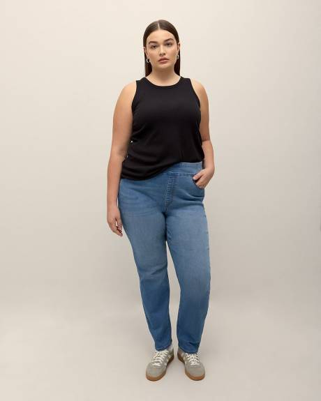 Tall, Savvy Fit Pull-On Straight-Leg Jeans - d/c JEANS