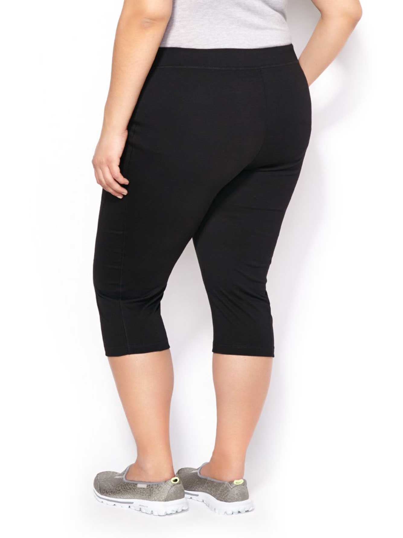 ActiveZone PlusSize Basic Legging Capri Penningtons