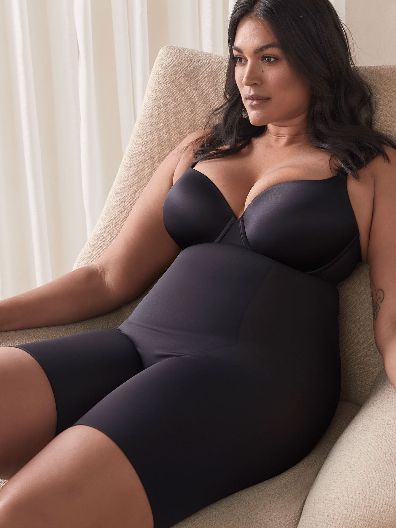 High Waisted MidThigh Thinstincts Shapewear Shorts Spanx Penningtons