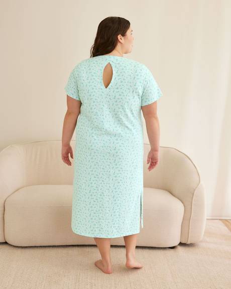 Chemise de nuit longue imprimée - ti Voglio