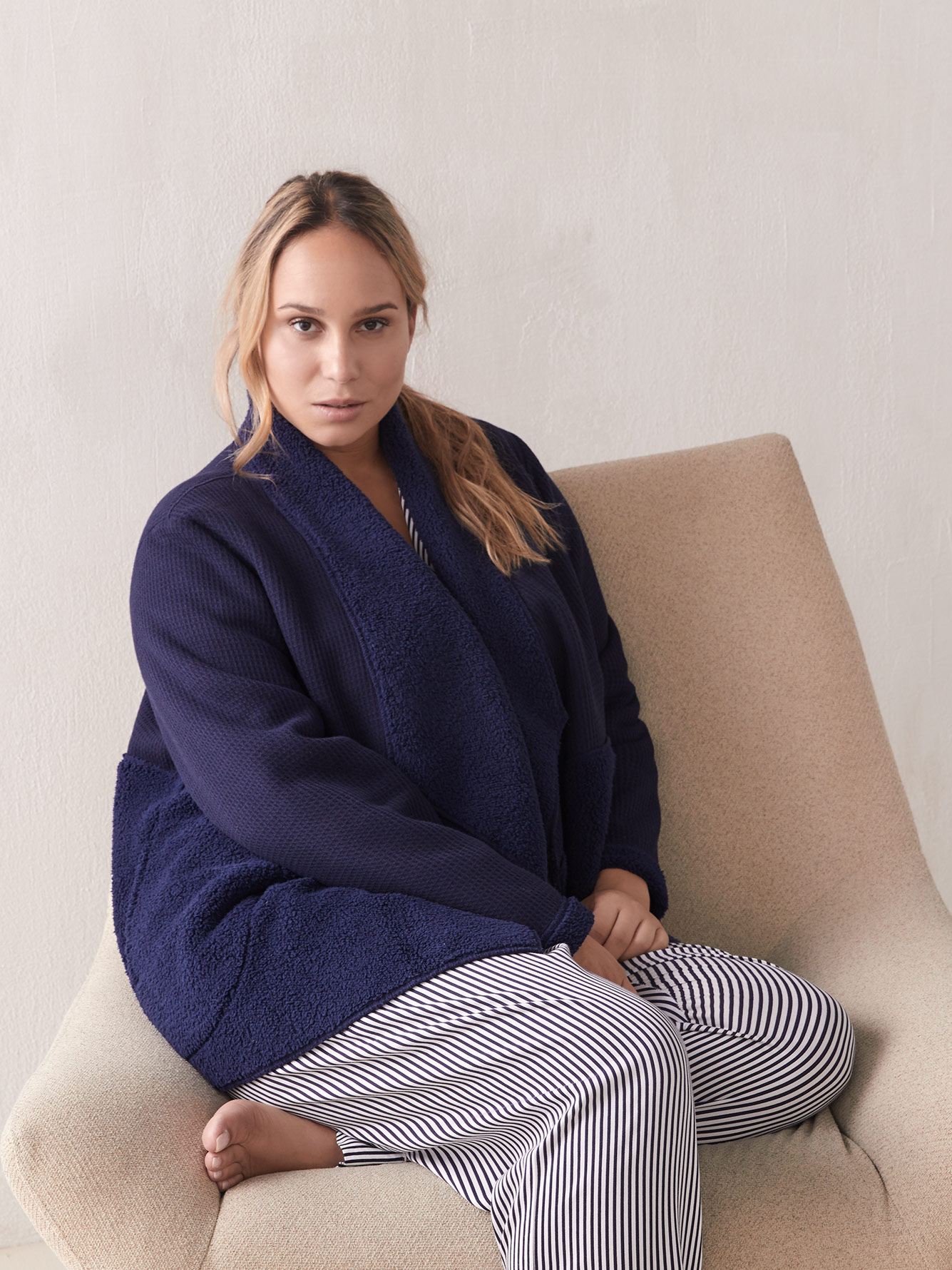 splendid waffle cardigan